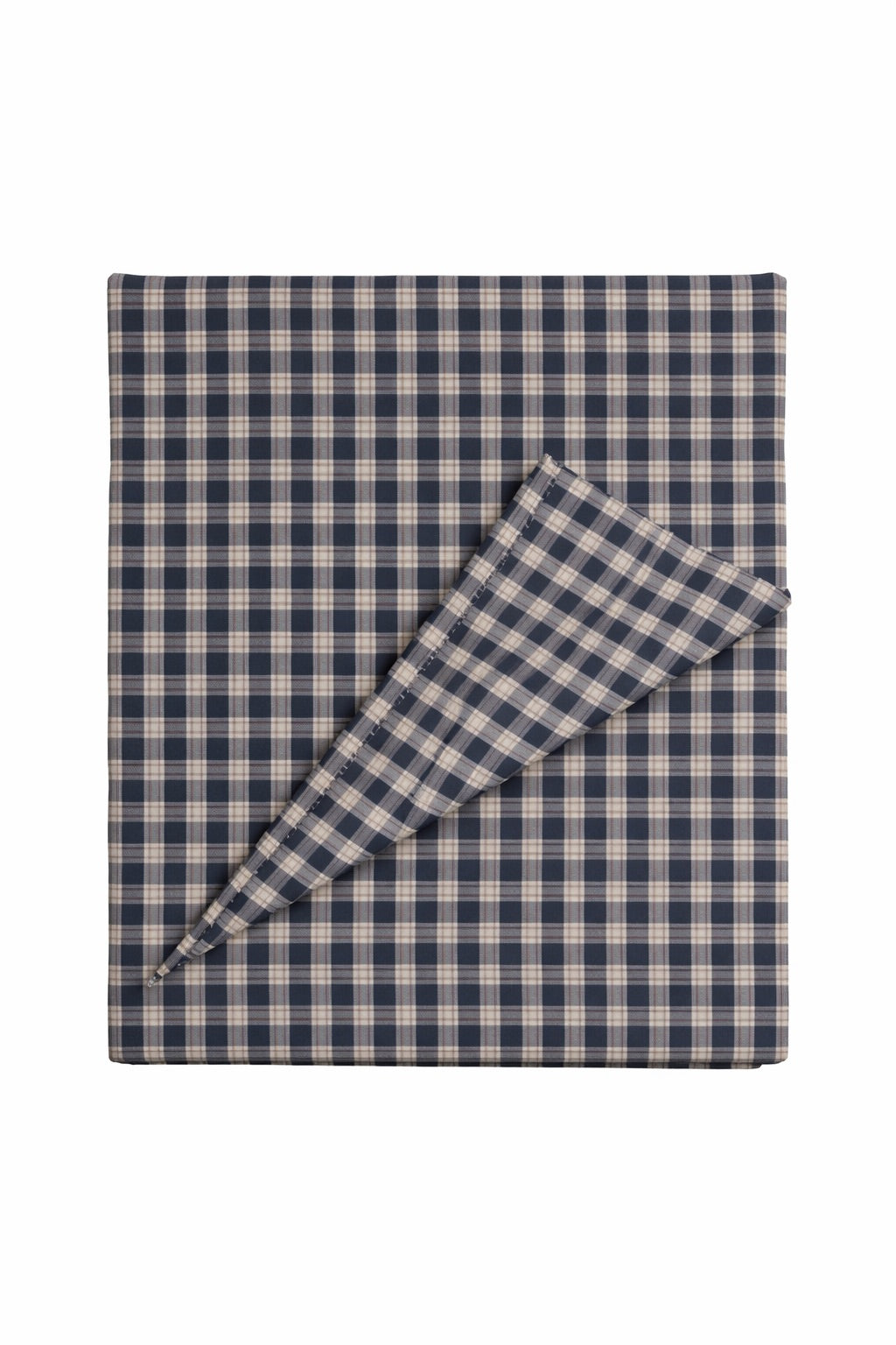 Blue Plaid Crib Quilted Blanket — Little Mae & Co