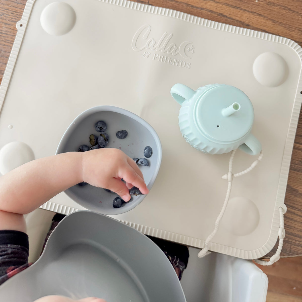 The Tidy Traveler - Solid Placemat Set — Calla and Friends