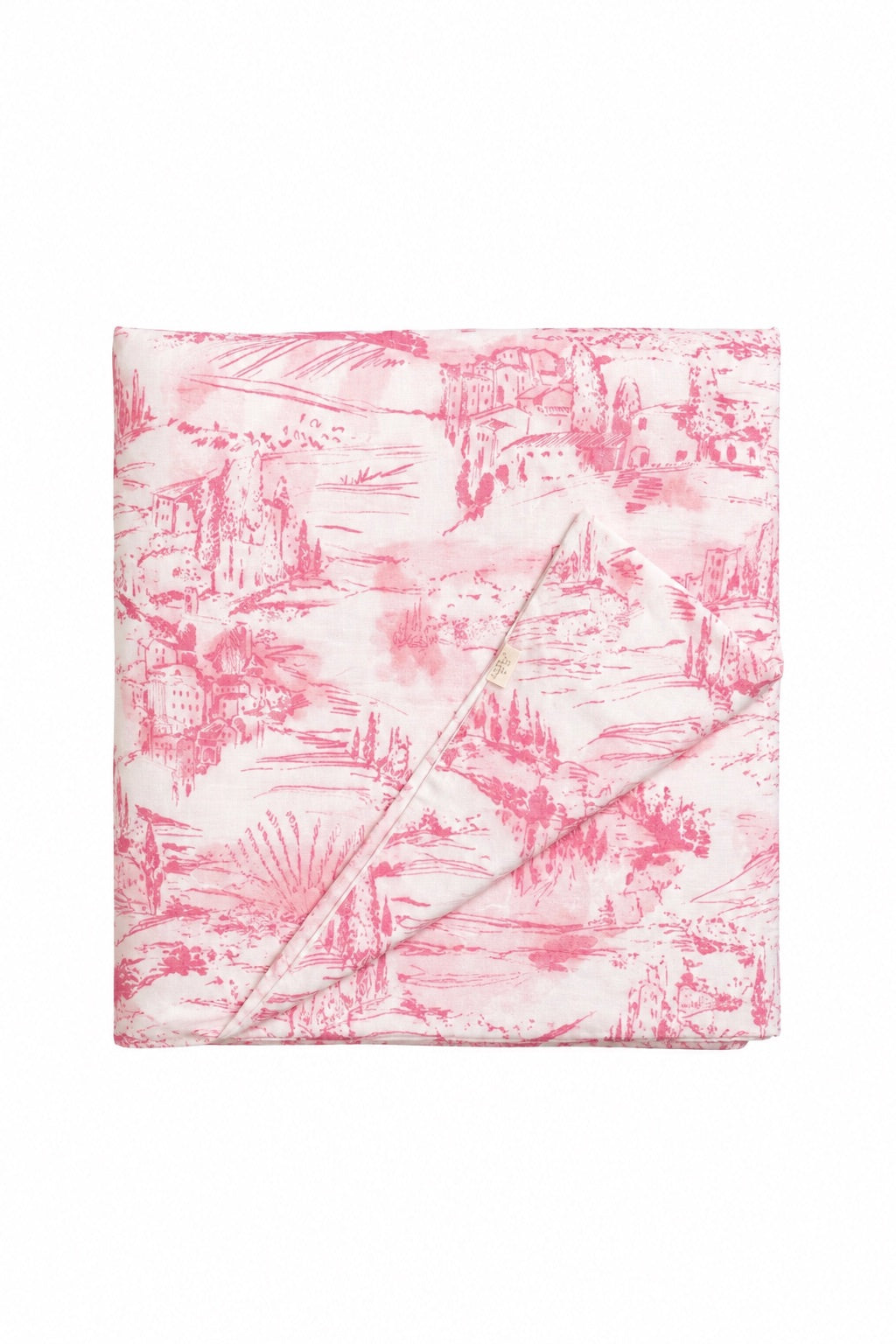 Pink Toile Crib Quilted Blanket — Little Mae & Co