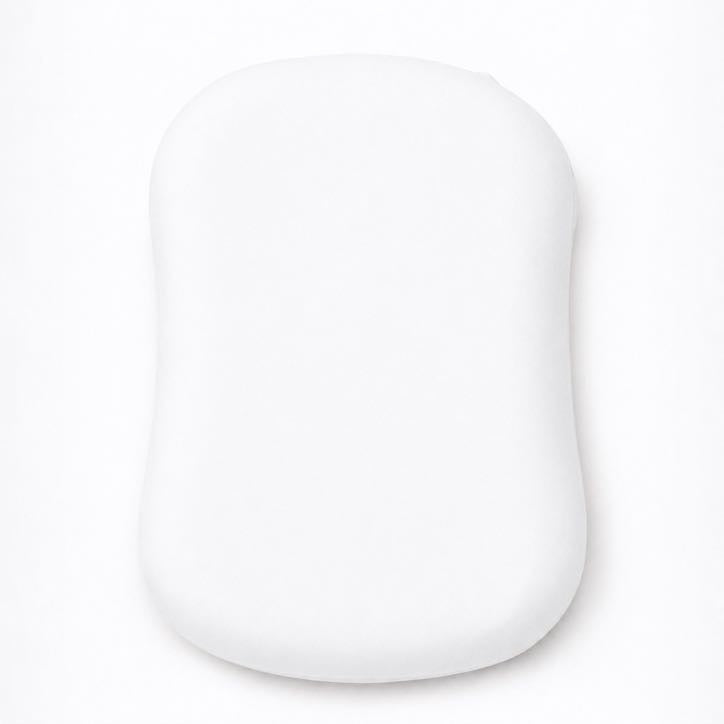 White Ruffle Baby Lounger Cover — Little Mae & Co