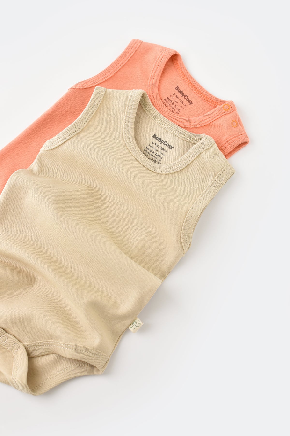 Organic Sleeveless Bodysuit — Honey and Hive
