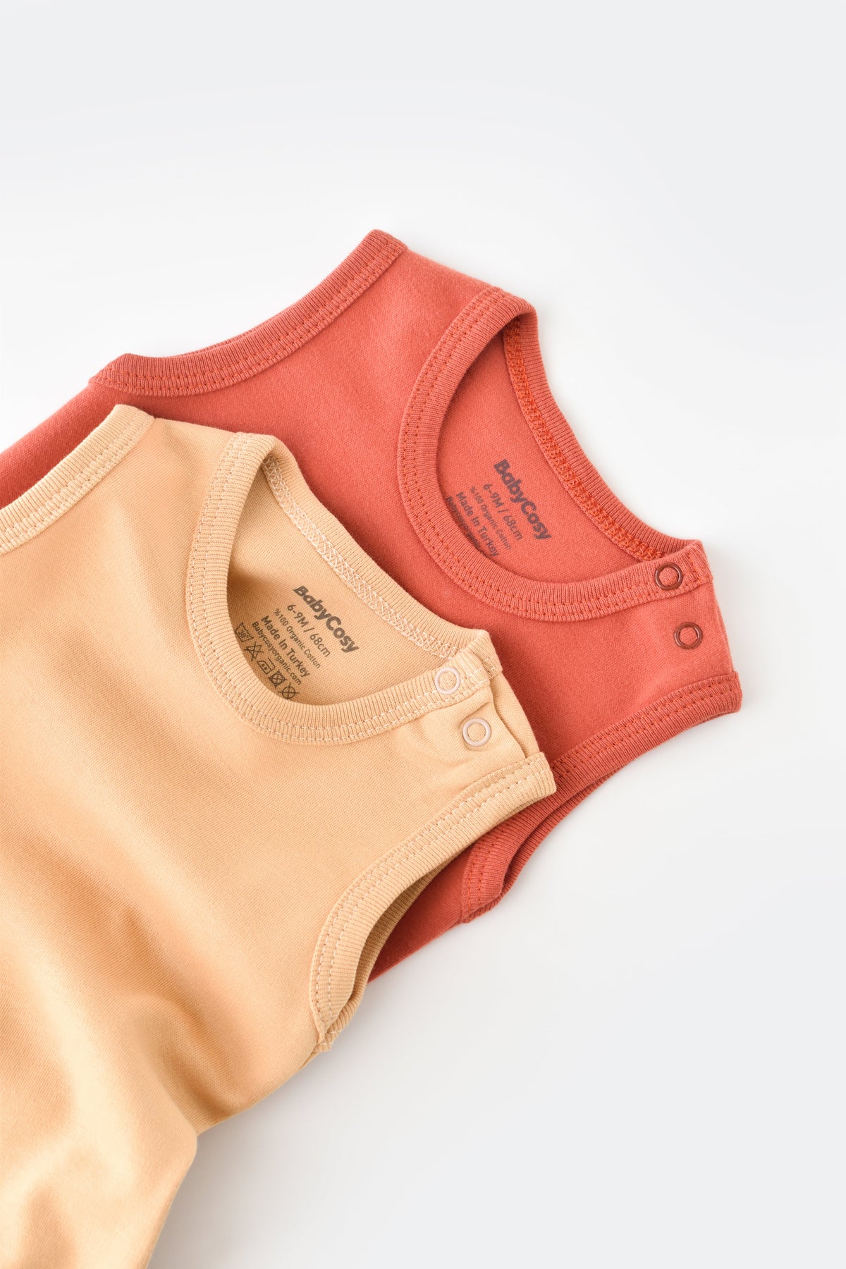 Organic Sleeveless Bodysuit — Honey and Hive
