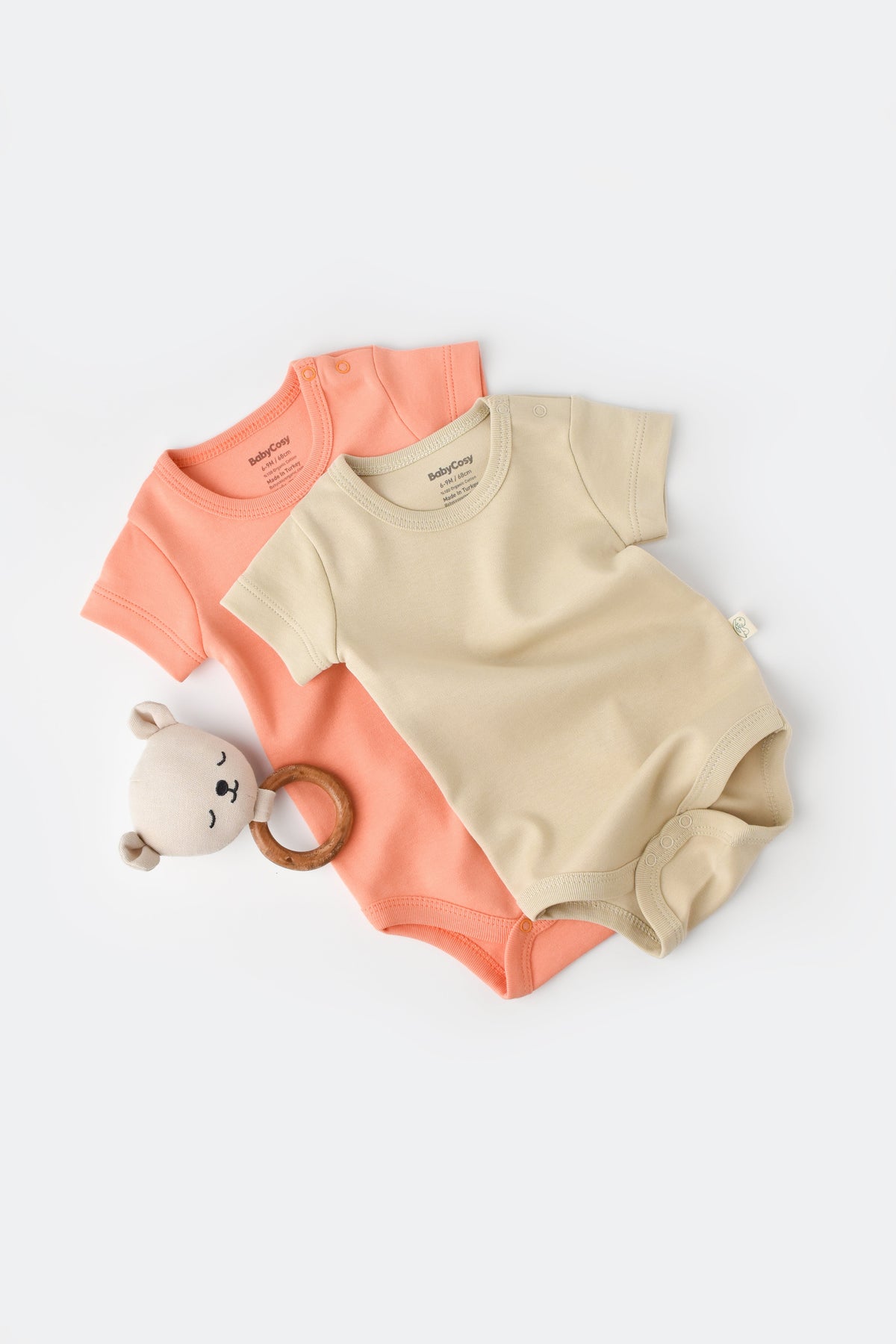 Organic Short Sleeve Bodysuit — Honey and Hive