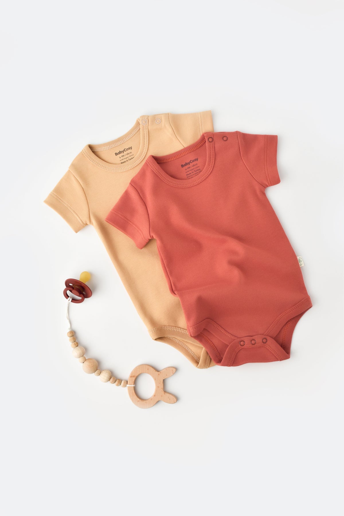 Organic Short Sleeve Bodysuit — Honey and Hive