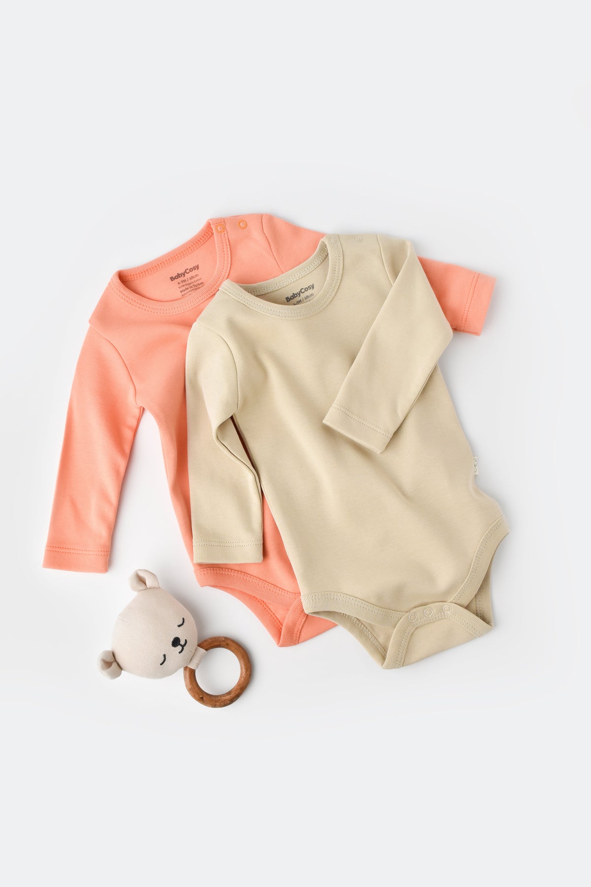 Organic Long Sleeve Bodysuit — Honey and Hive