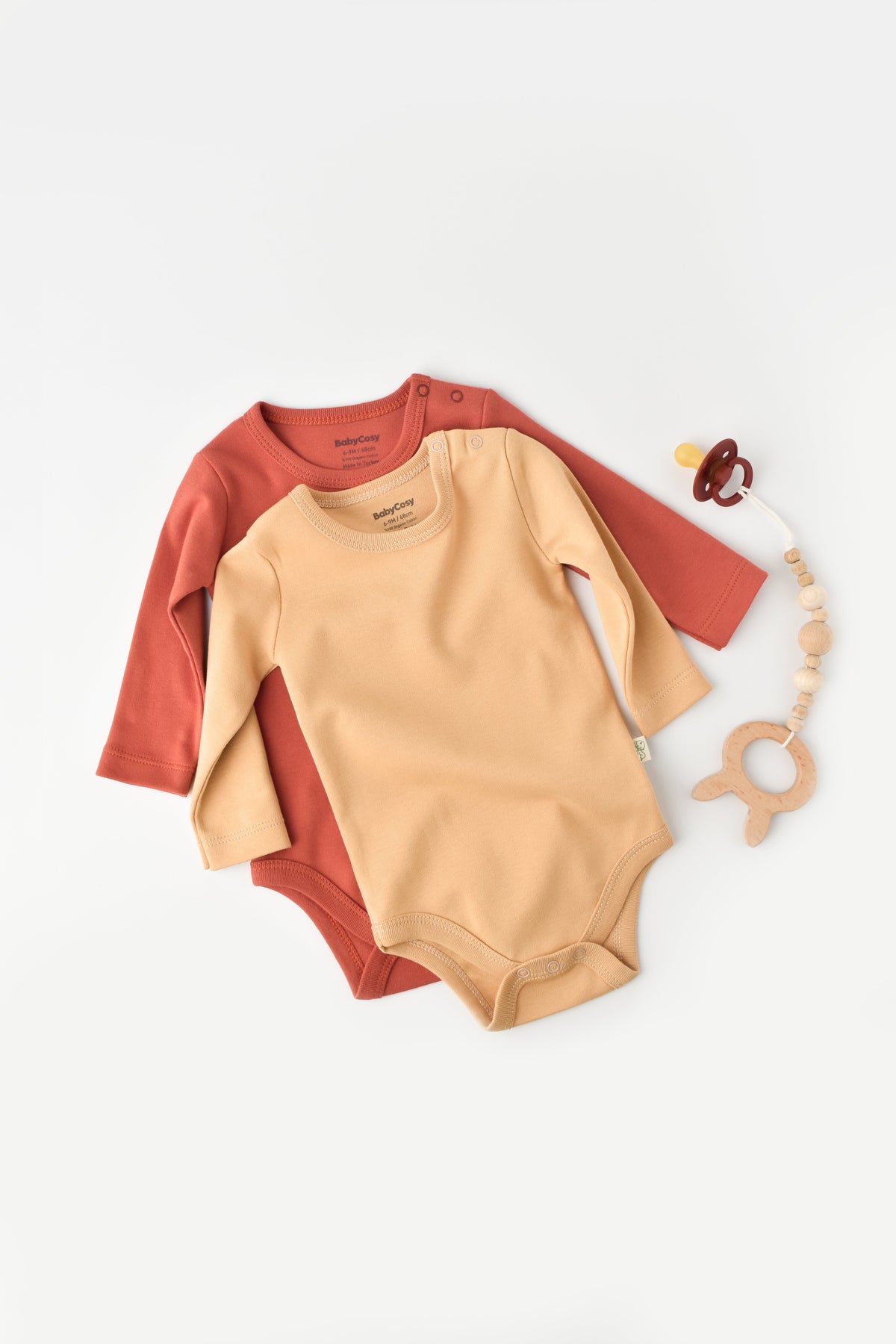 Organic Long Sleeve Bodysuit — Honey and Hive