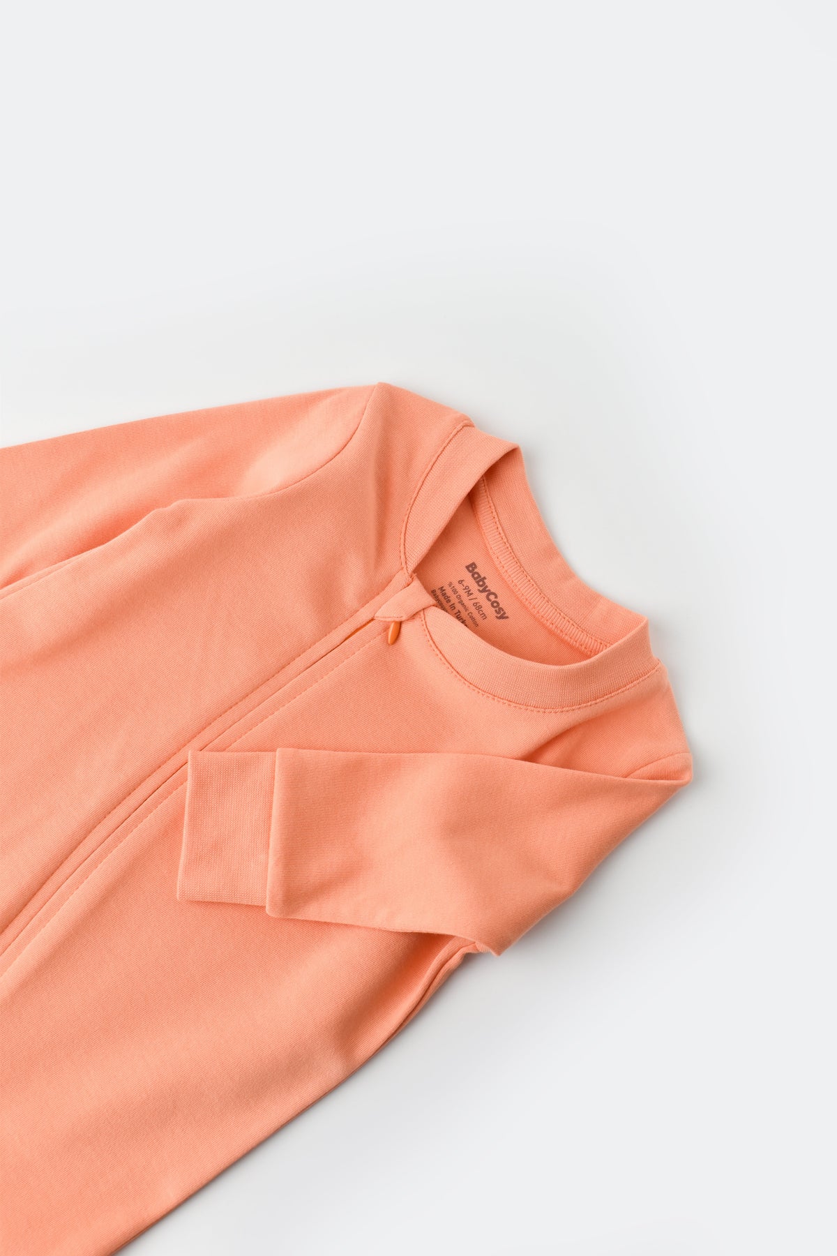 Salmon Onesie 100% Organic Cotton — Honey and Hive