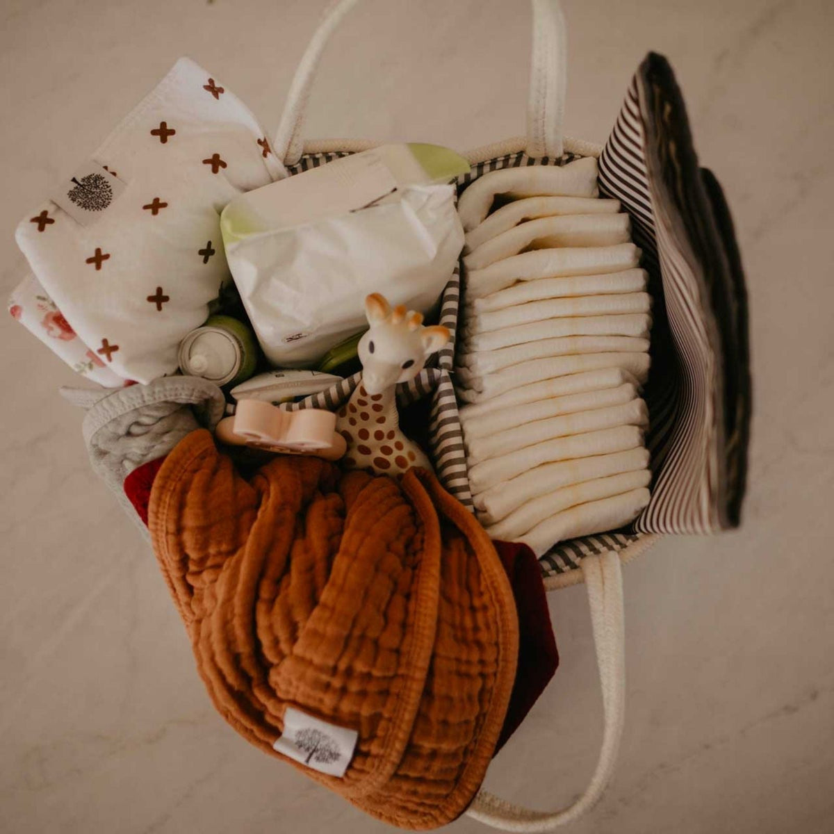 Estes Set - Muslin Burp Cloths (4 Pack) — Parker Baby Co.