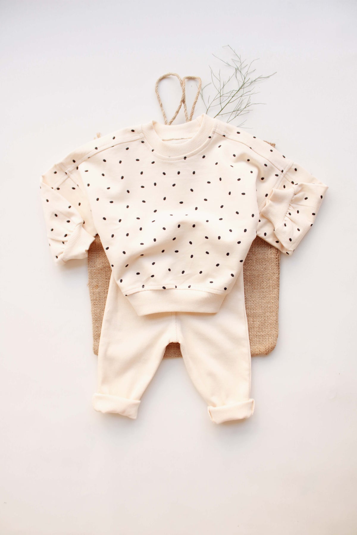 Coco Dot 2 Piece Set — Honey and Hive