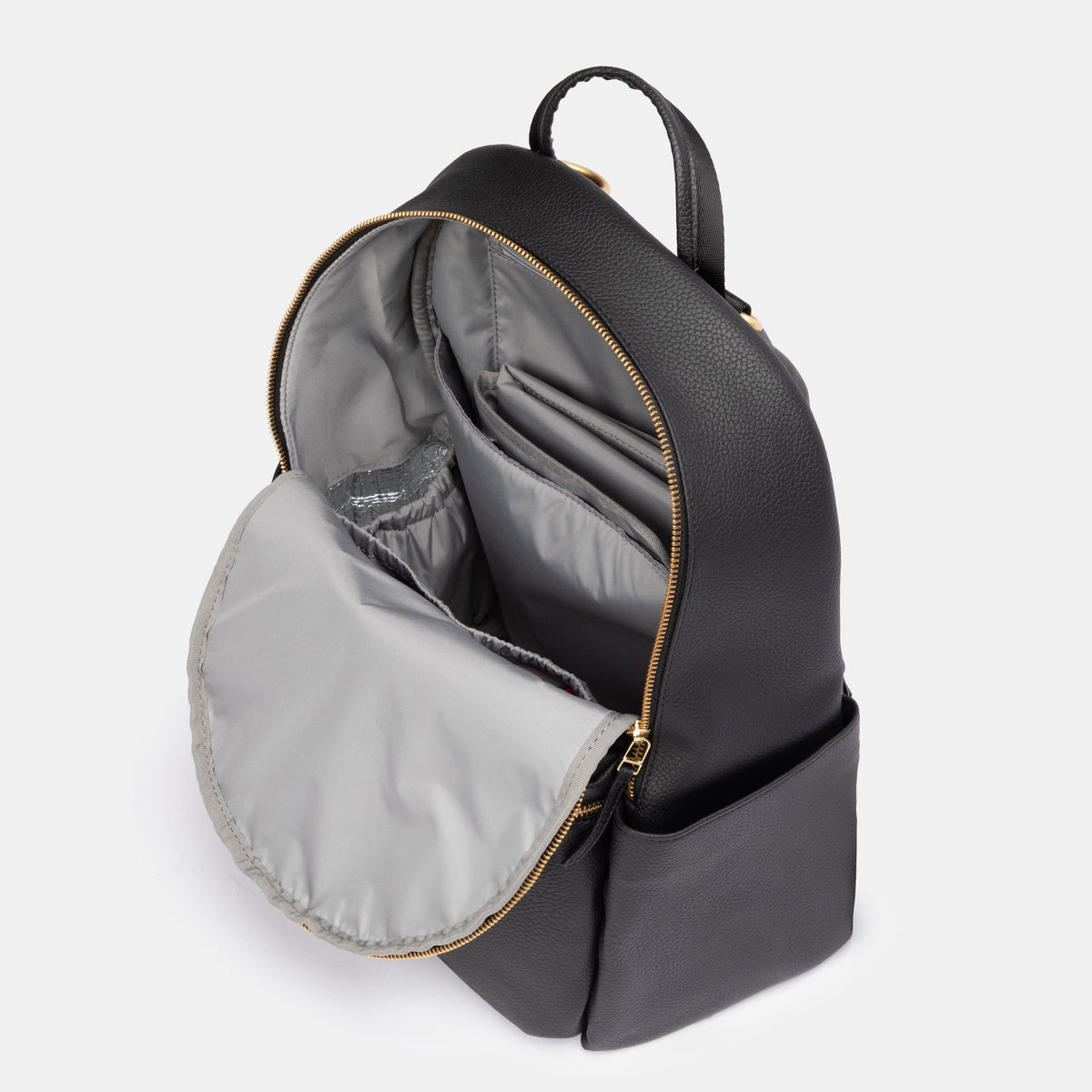 Ebony Classic City Diaper Bag II — Freshly Picked