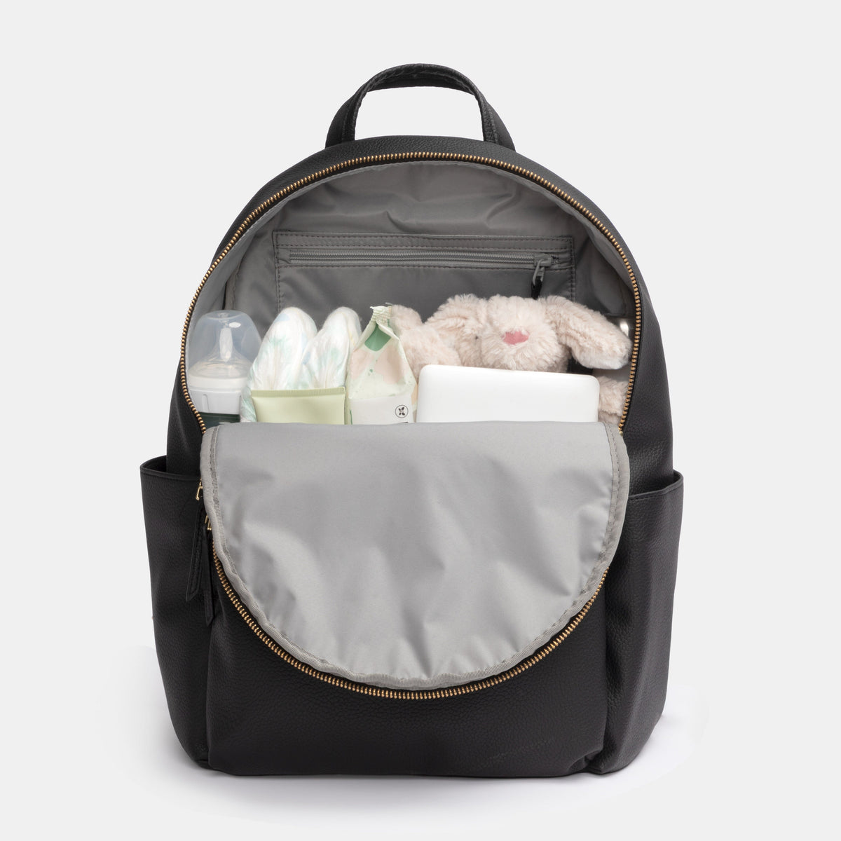 Ebony Classic City Diaper Bag II — Freshly Picked