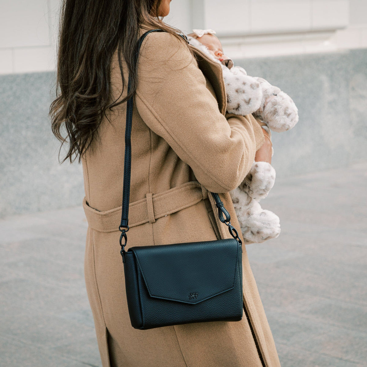 Ebony Classic Crossbody — Freshly Picked