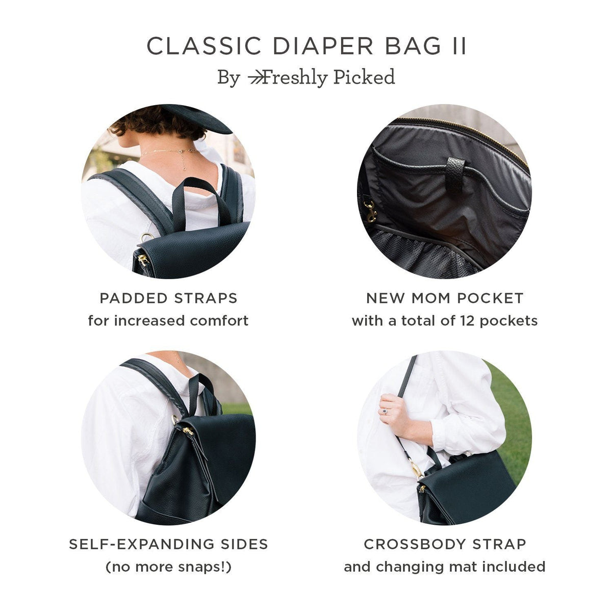 Butterscotch Classic Diaper Bag II — Freshly Picked