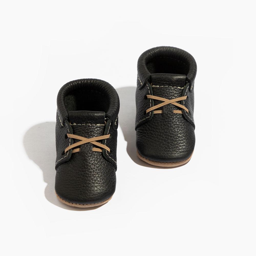 Ebony Oxford Baby Shoe — Freshly Picked