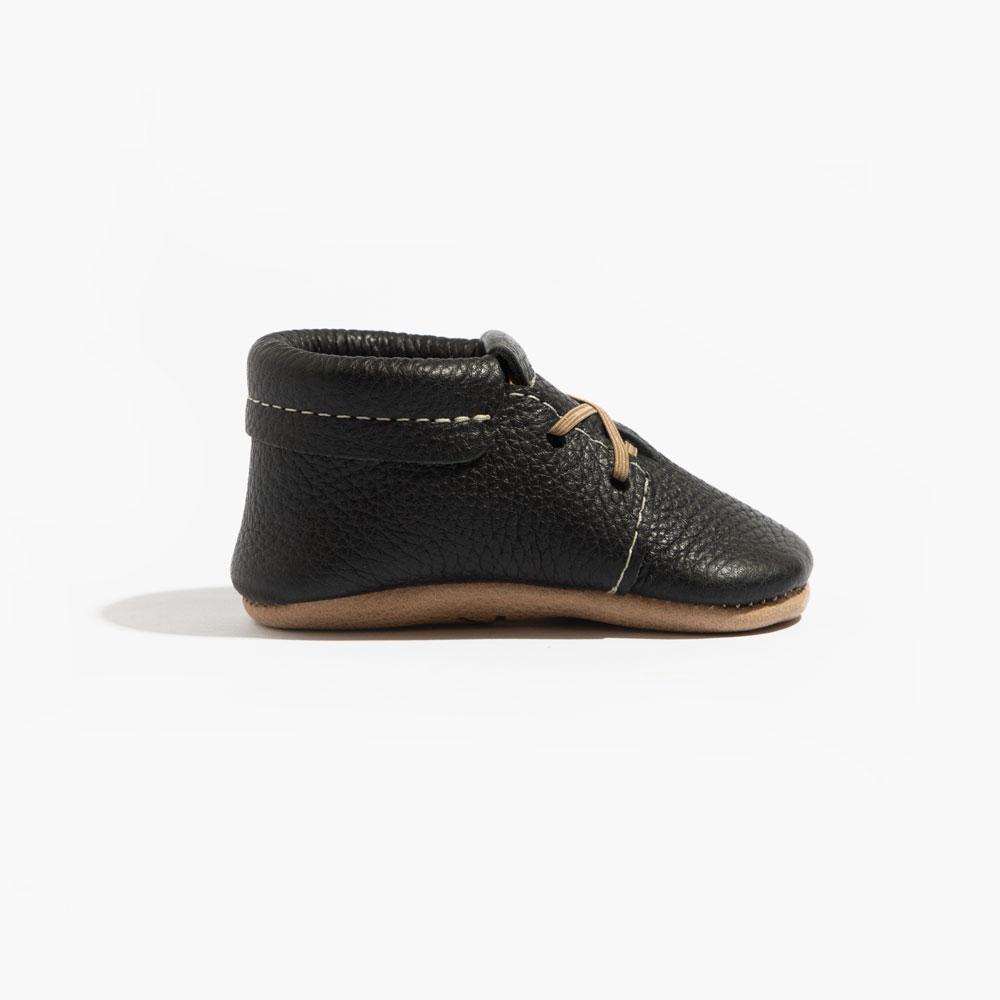 Ebony Oxford Baby Shoe — Freshly Picked
