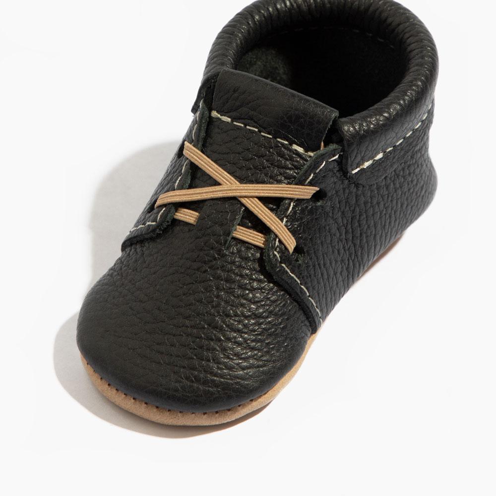 Ebony Oxford Baby Shoe — Freshly Picked