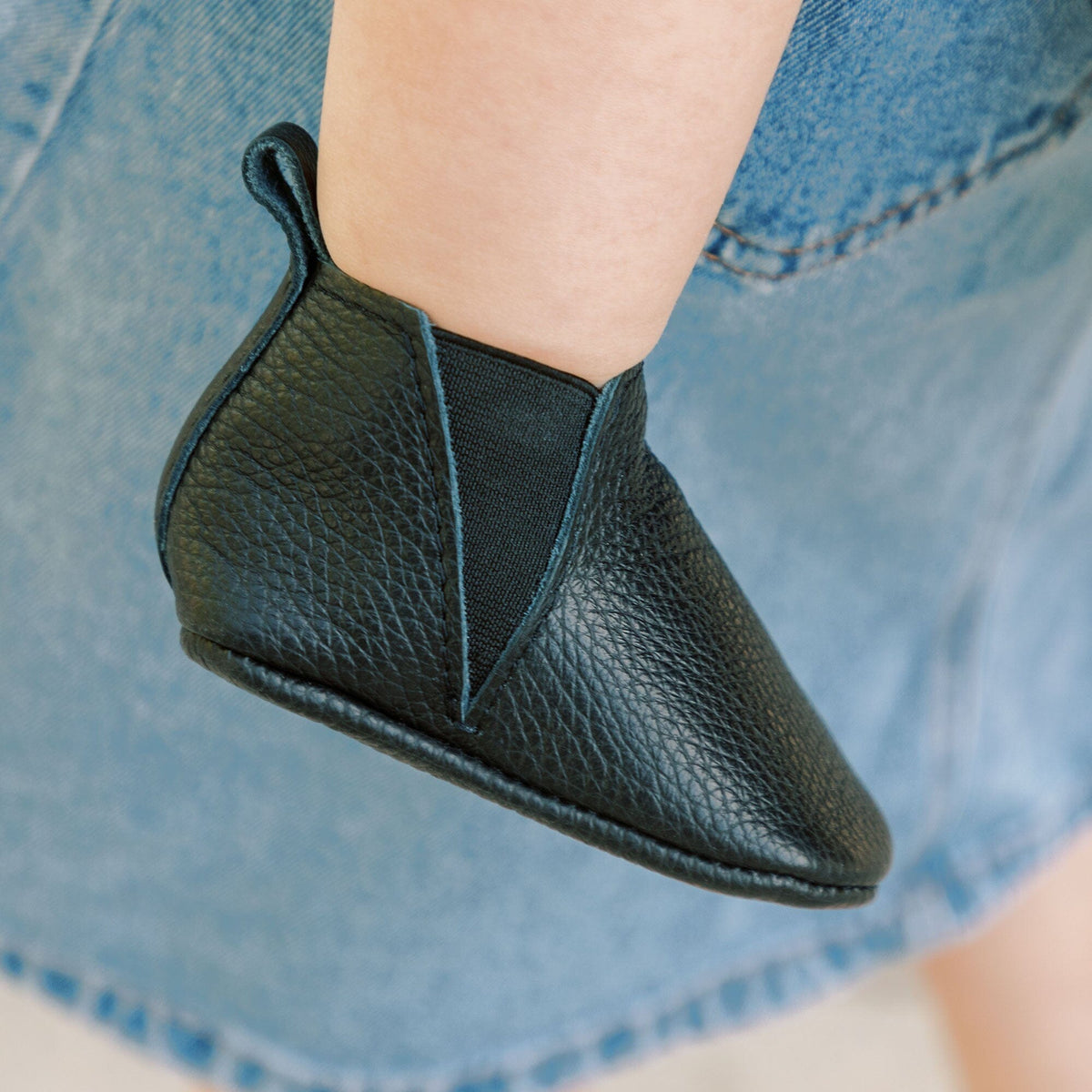 Ebony Chelsea Boot Baby Shoe — Freshly Picked