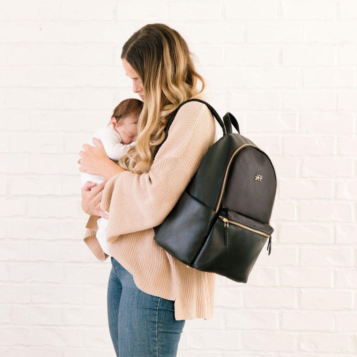 Ebony Classic City Diaper Bag II — Freshly Picked