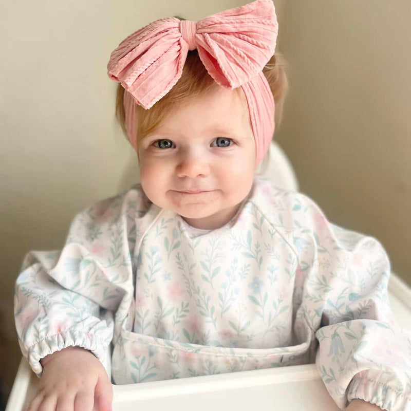 The Grayson Long Sleeve Bib - Wildflower Dreams — Calla and Friends