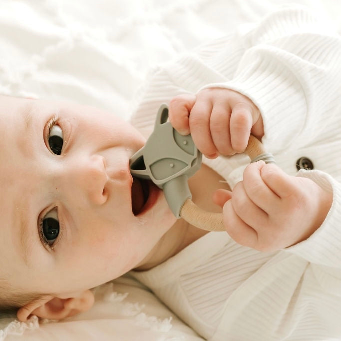 Fox Silicone Teether — Calla and Friends