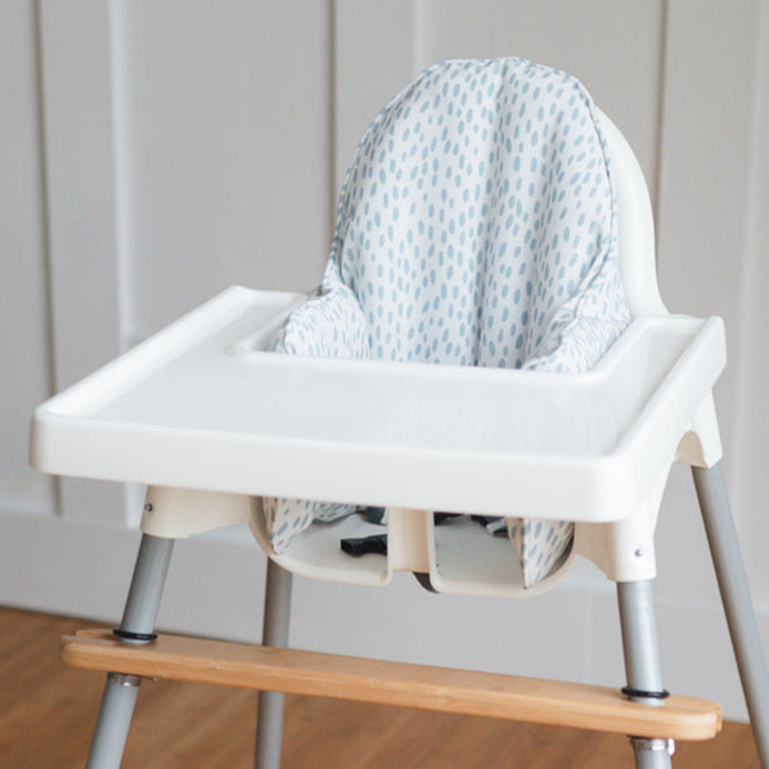 Light Blue Dots IKEA Antilop Cushion Cover — Little Joy Co.