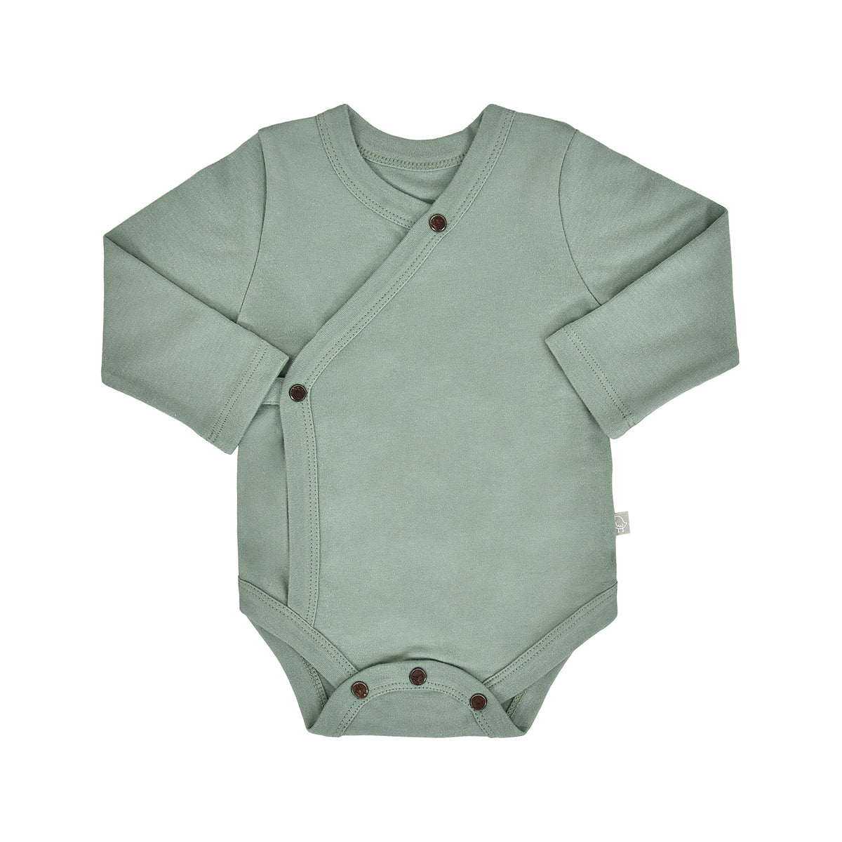 long bodysuit | Basil Green — Finn + Emma
