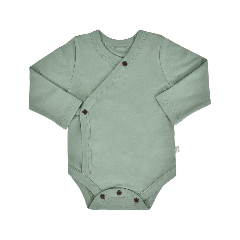 long bodysuit | Basil Green — Finn + Emma