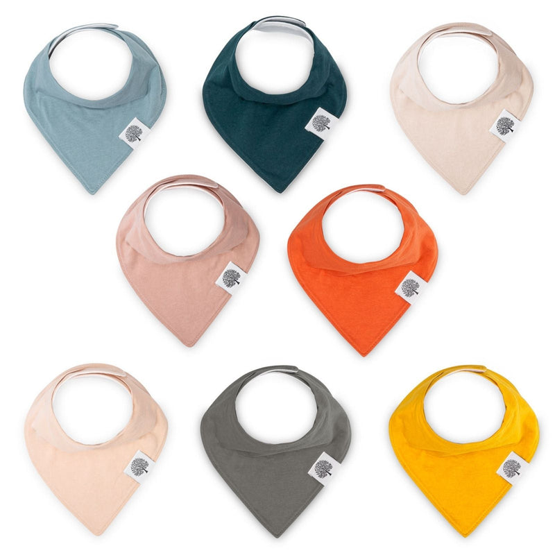 Dune Bandana Bib Set (8 pack) — Parker Baby Co.