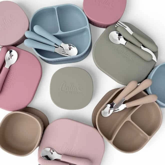The Maddie Big Kid Plate — Calla and Friends