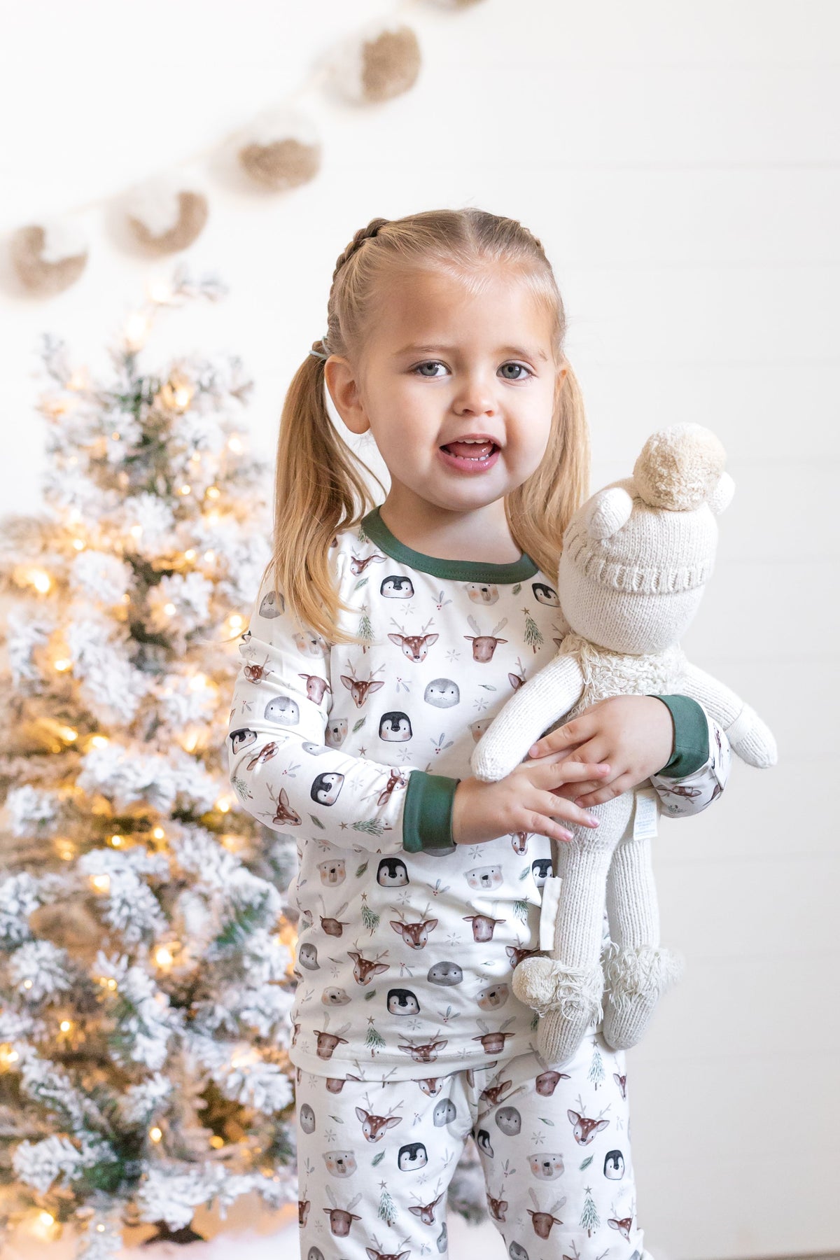 North Pole Pals 2pc Bamboo Pajamas — Little Joy Co.