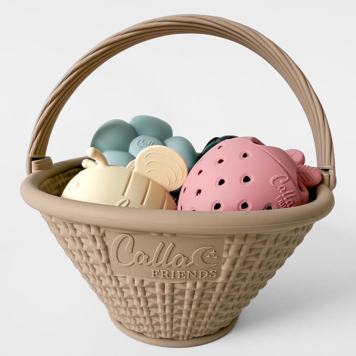 Strawberry Patch Bath Toys — Calla and Friends
