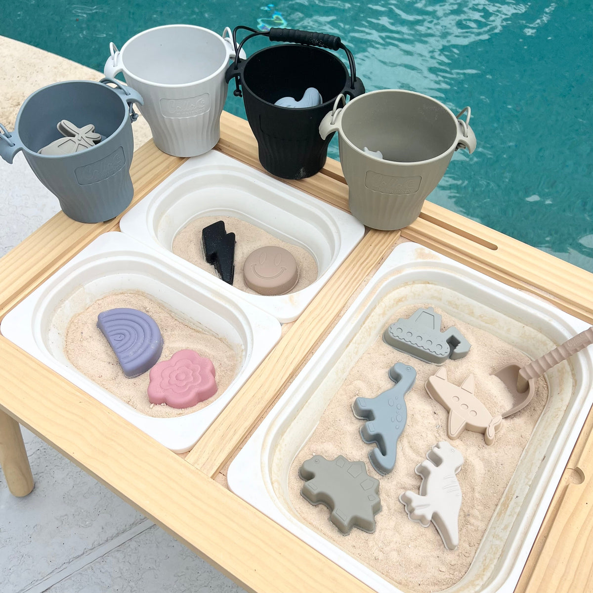 Dominic’s Dinos Silicone Beach Toy Set — Calla and Friends