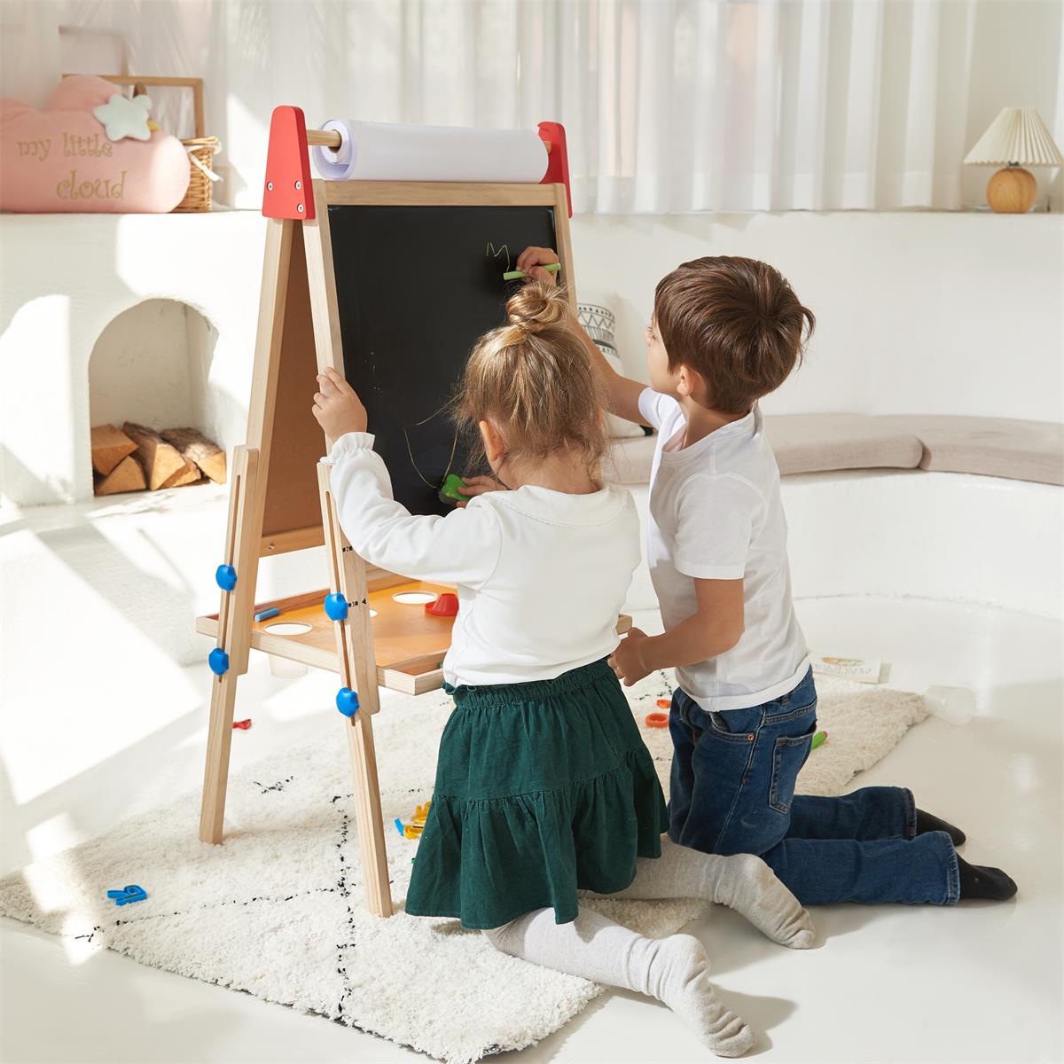 Tiny Land® 3-in-1 Art Easel & Paper Roll Set — Tiny Land