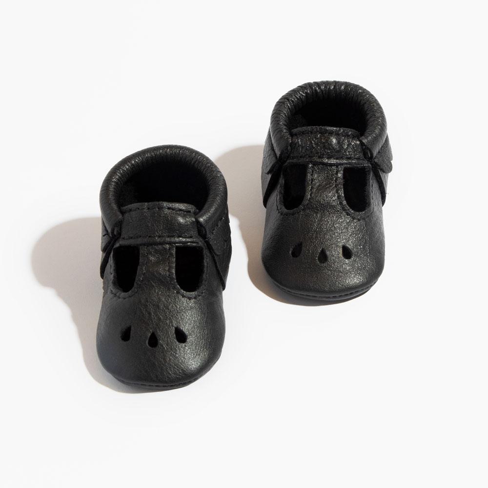 Ebony Mary Jane Baby Shoe — Freshly Picked