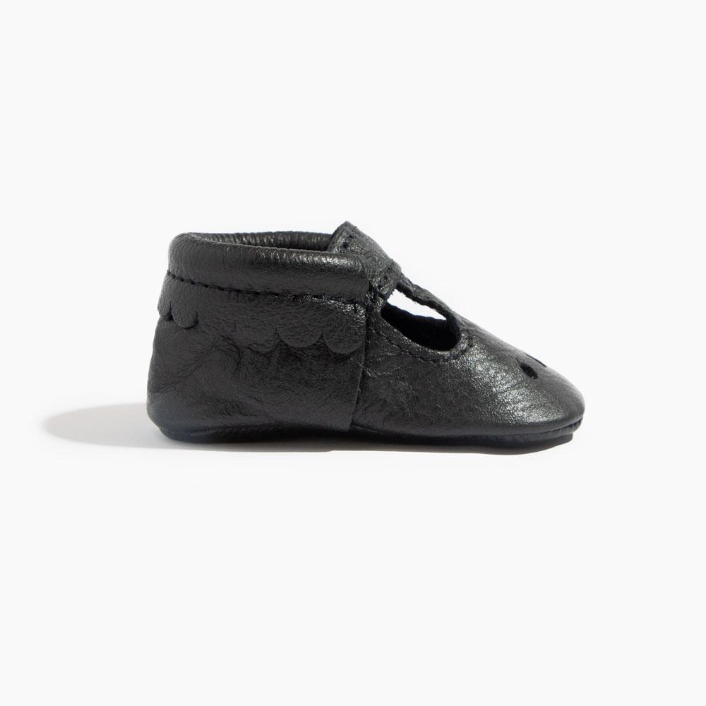 Ebony Mary Jane Baby Shoe — Freshly Picked