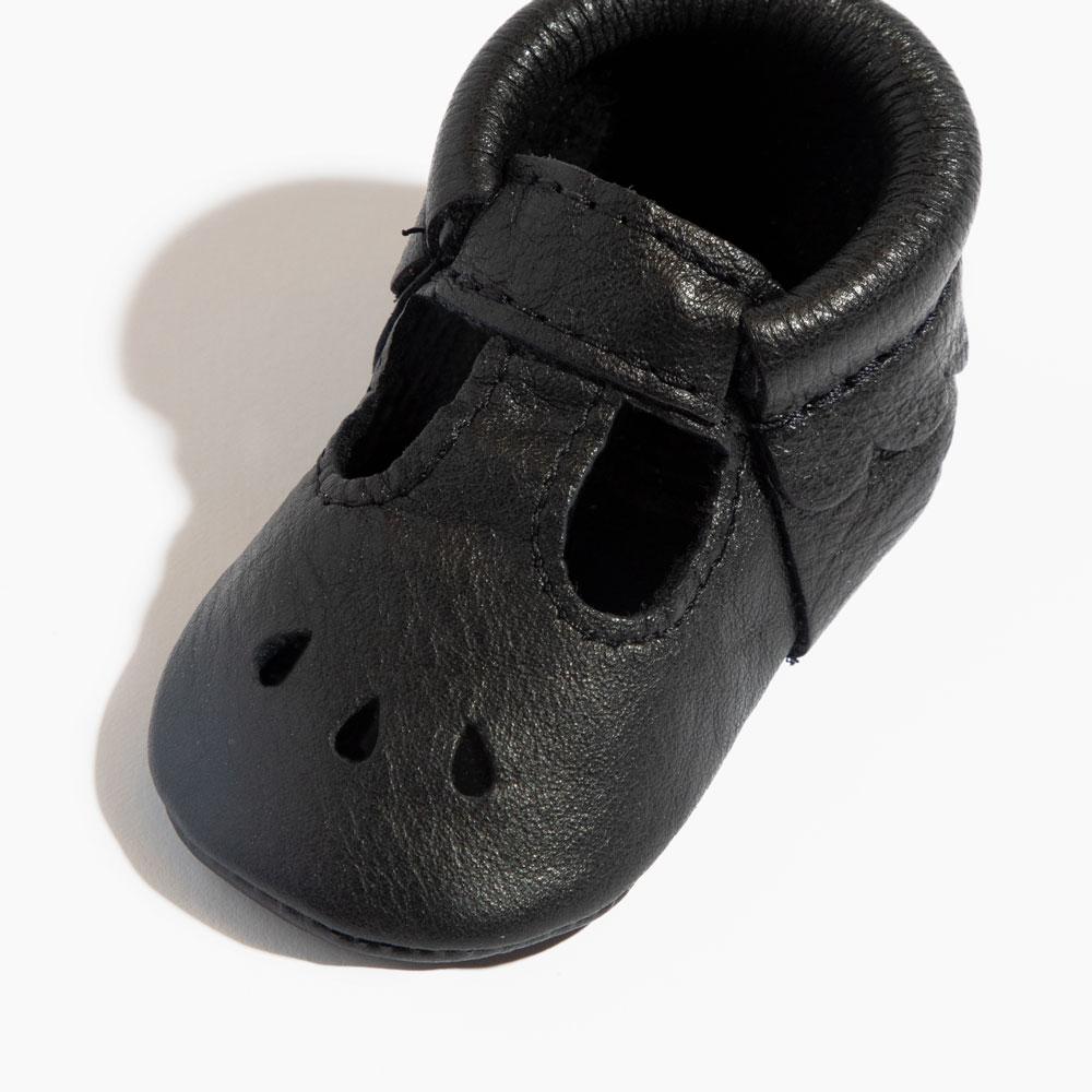 Ebony Mary Jane Baby Shoe — Freshly Picked