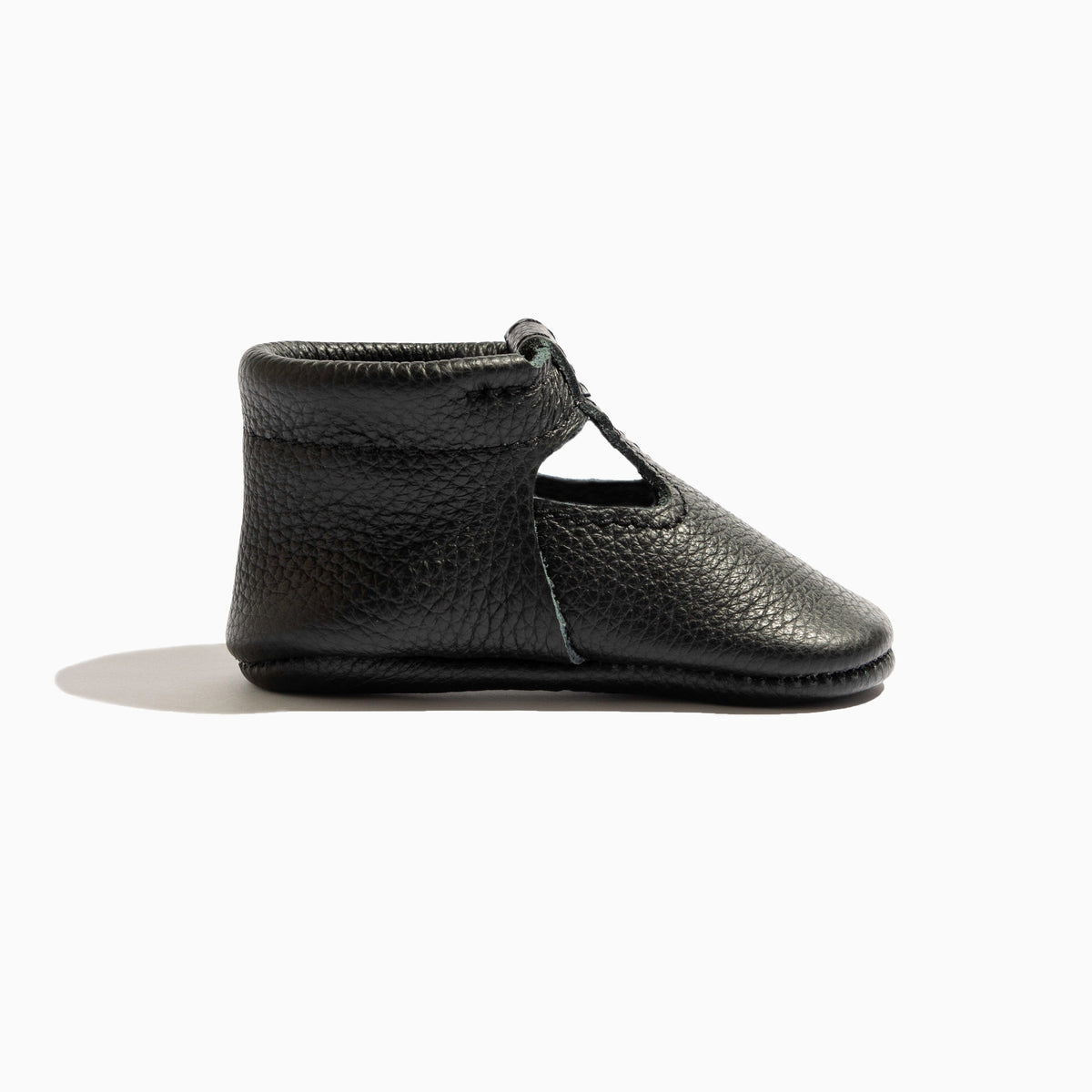 Ebony T-Bar Baby Shoe — Freshly Picked