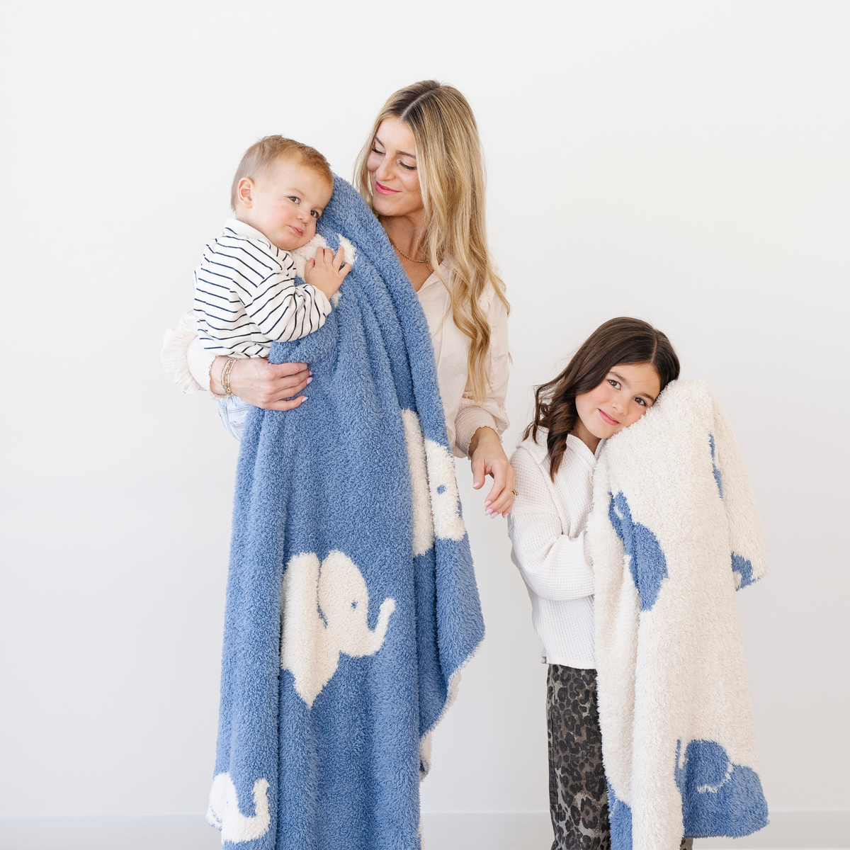 Double-Layer Bamboni® Receiving Blankets — Saranoni
