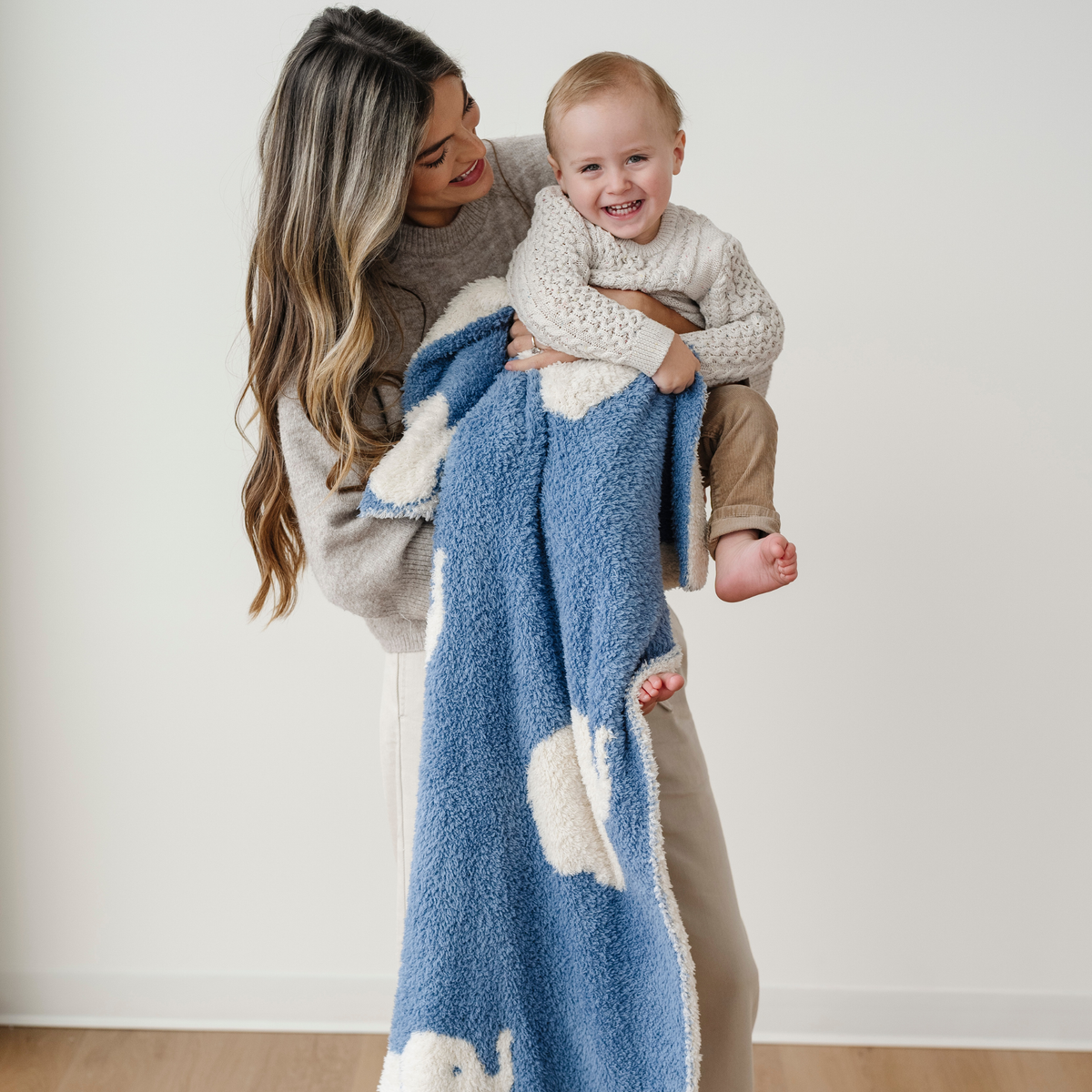 Double-Layer Bamboni® Receiving Blankets — Saranoni