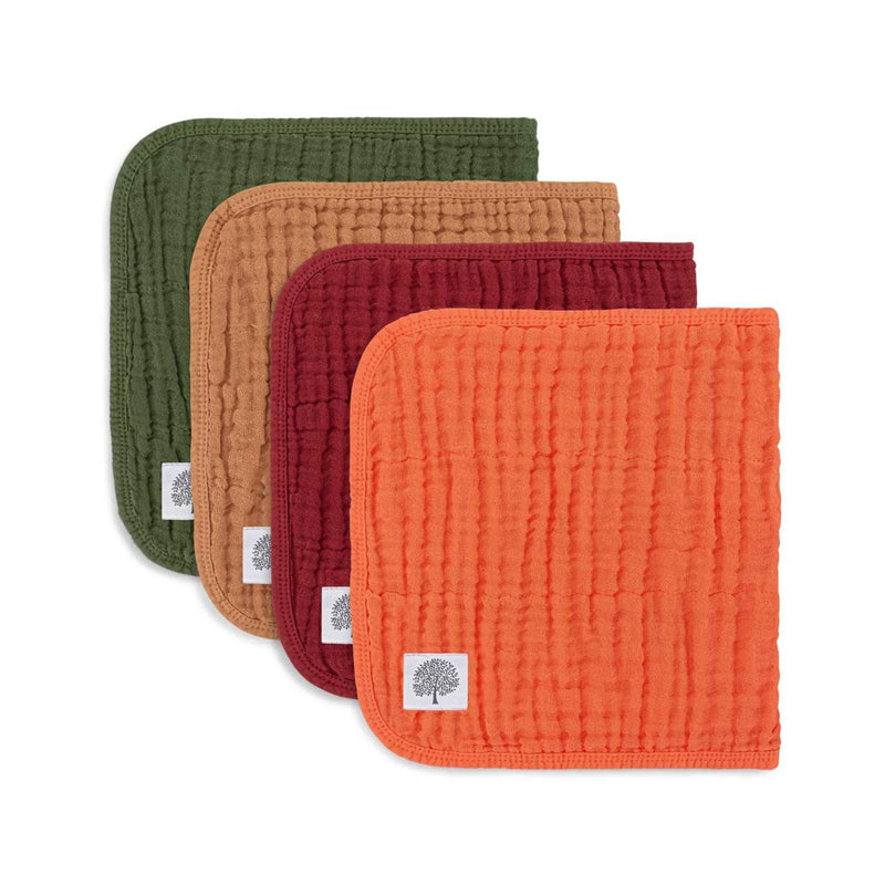 Estes Set - Muslin Burp Cloths (4 Pack) — Parker Baby Co.