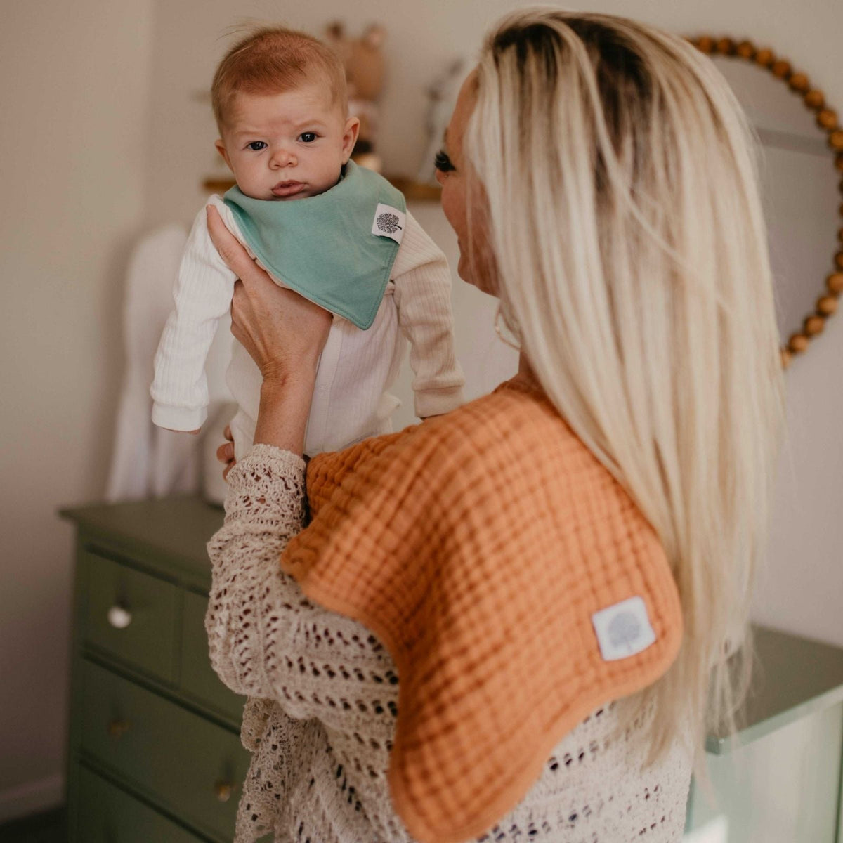 Estes Set - Muslin Burp Cloths (4 Pack) — Parker Baby Co.