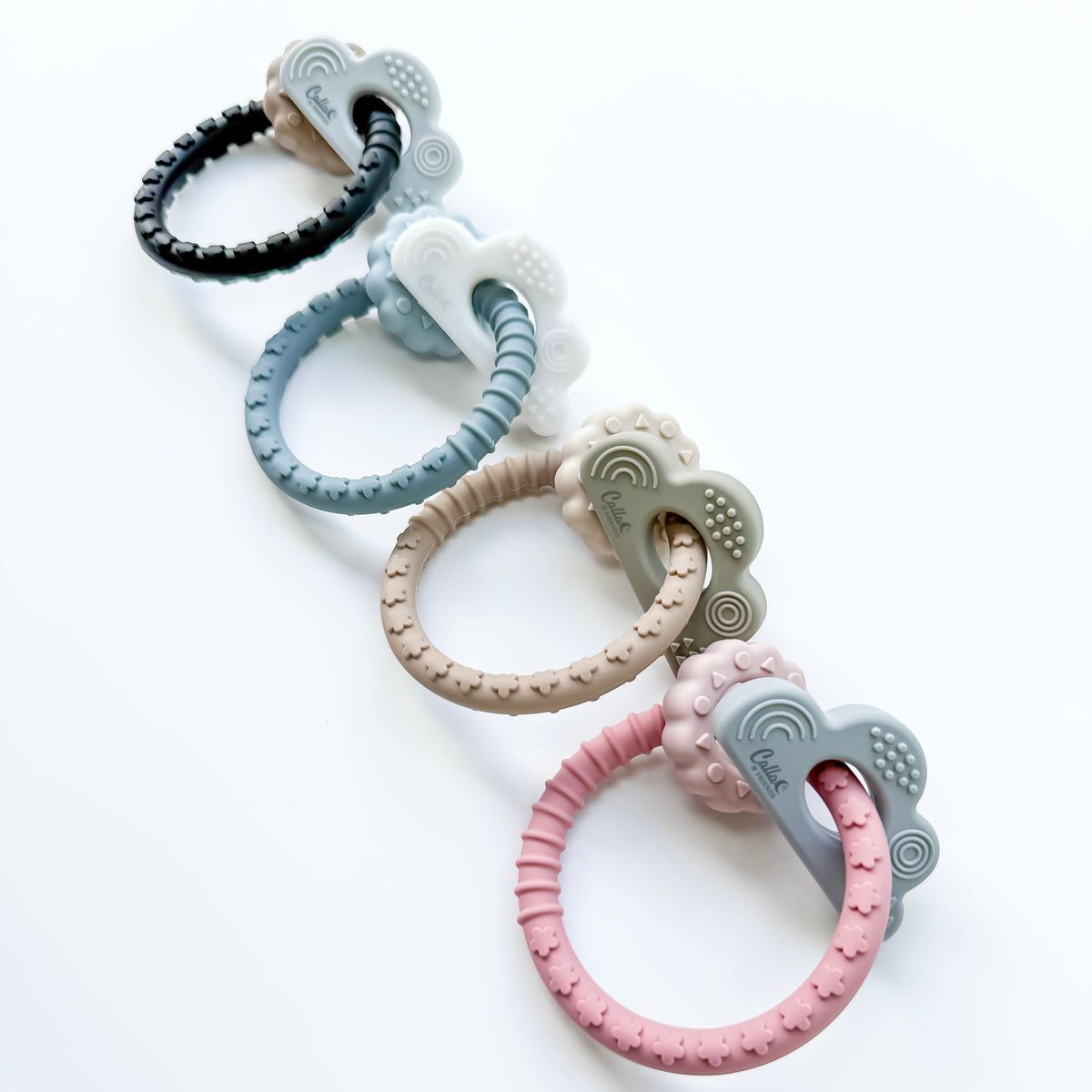 Cloudy Days Silicone Teether — Calla and Friends