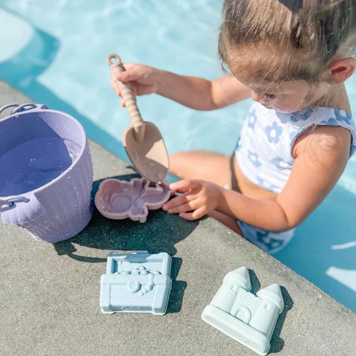 Mermaid's Cove Silicone Beach Toy Set — Calla and Friends