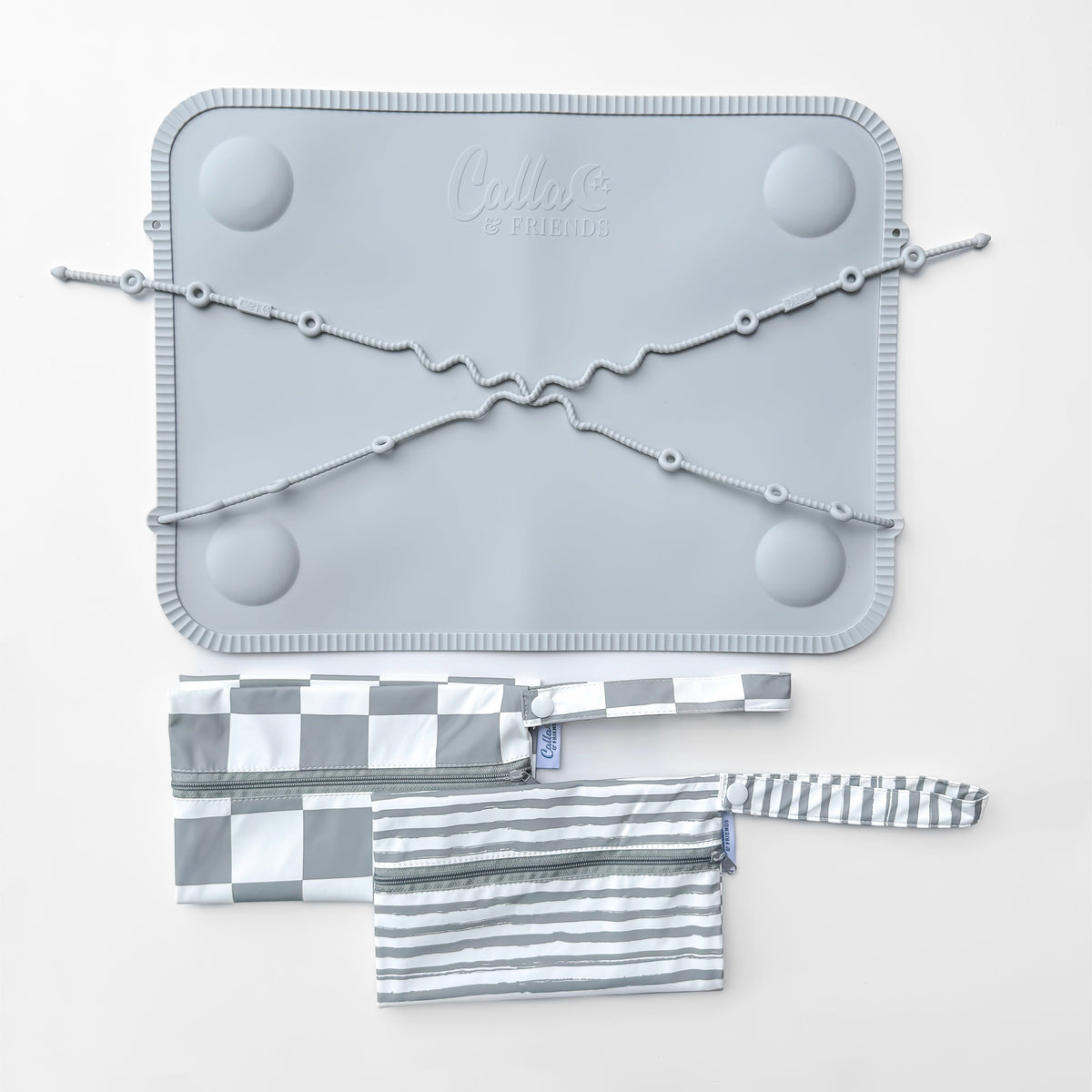 The Tidy Traveler - Solid Placemat Set — Calla and Friends