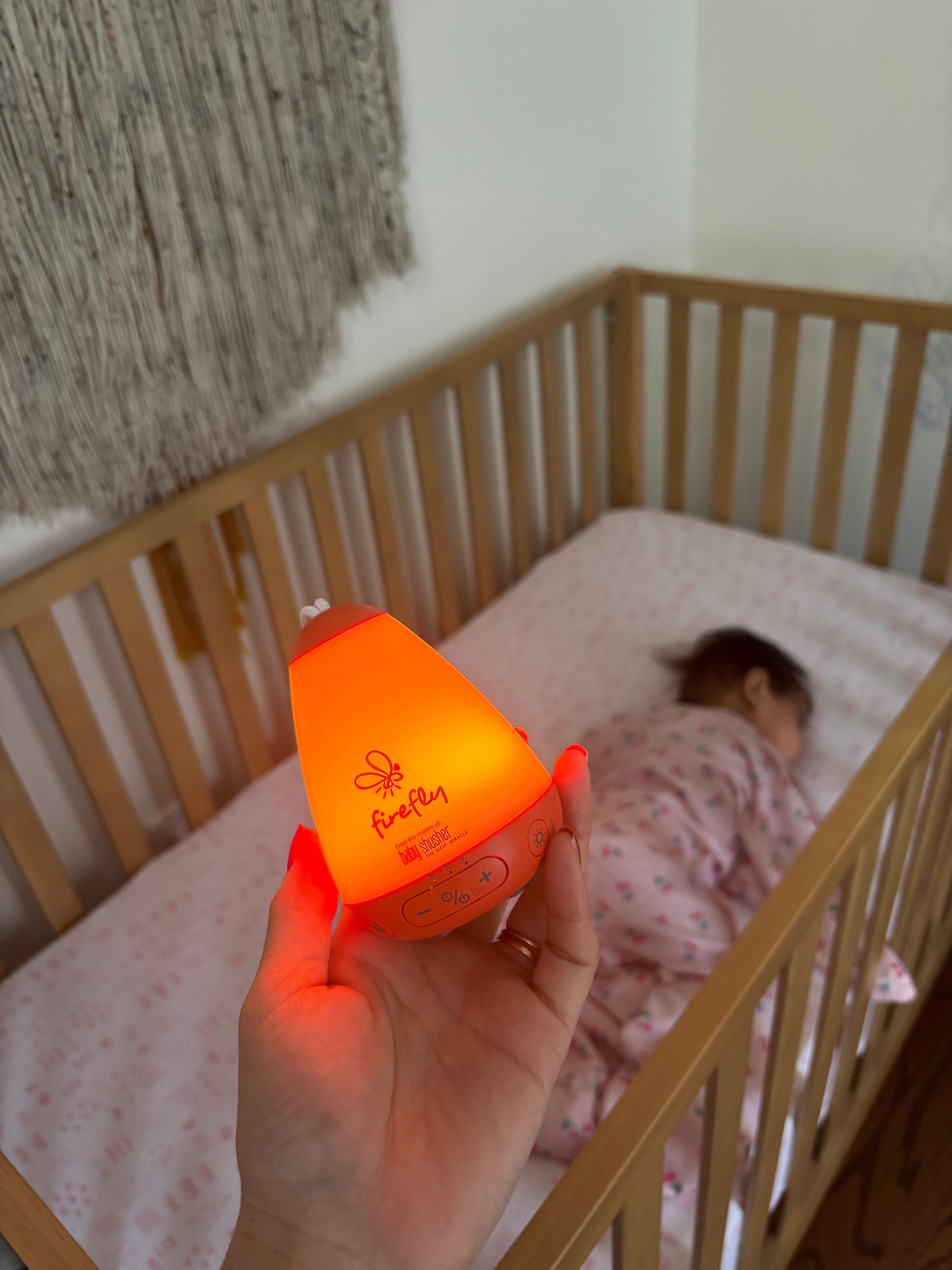 Baby Shusher Firefly – Portable Sound Machine & Night Light with Real Shushing Sound — Shusher