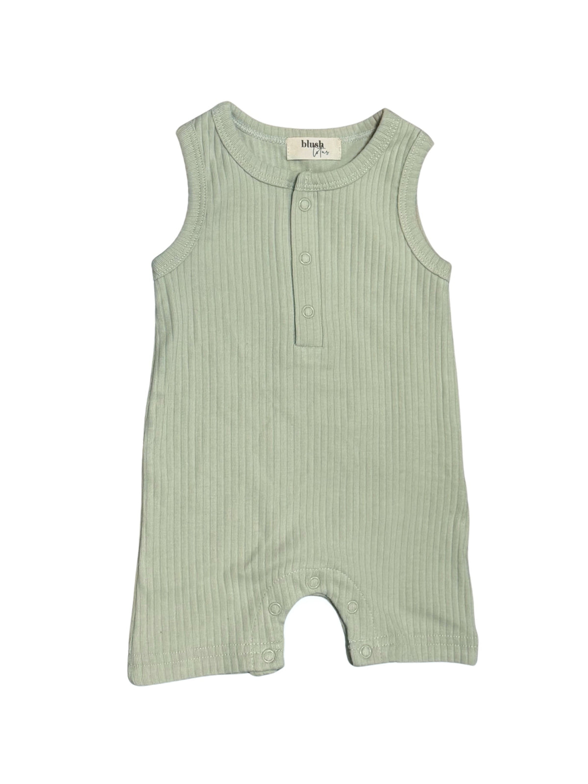 Merrick Romper - Pistachio — Blush Lotus
