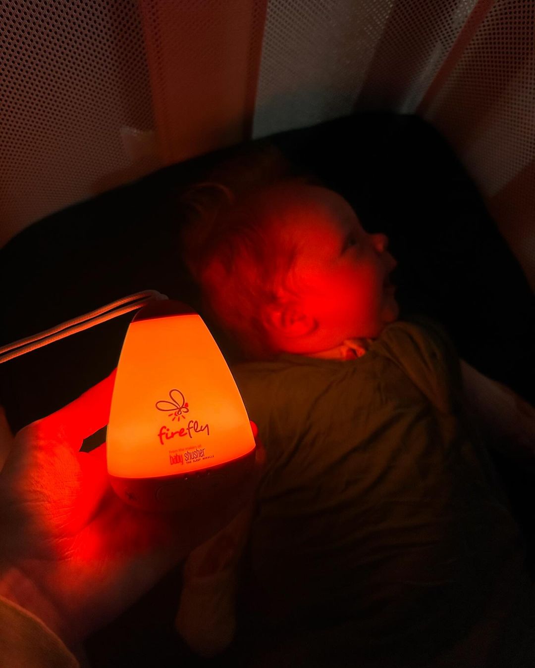 Baby Shusher Firefly – Portable Sound Machine & Night Light with Real Shushing Sound — Shusher