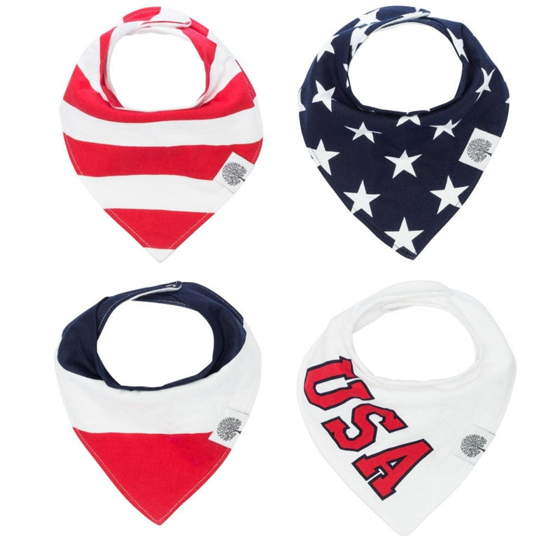 Freedom Bandana Bib Set — Parker Baby Co.