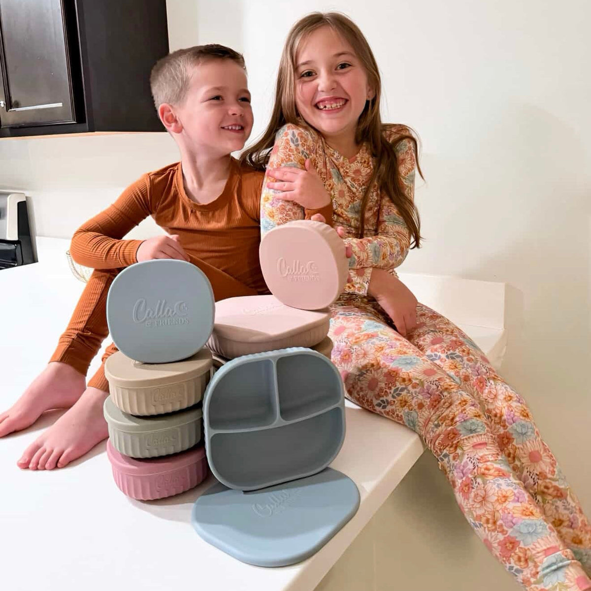The Maddie Big Kid Plate — Calla and Friends