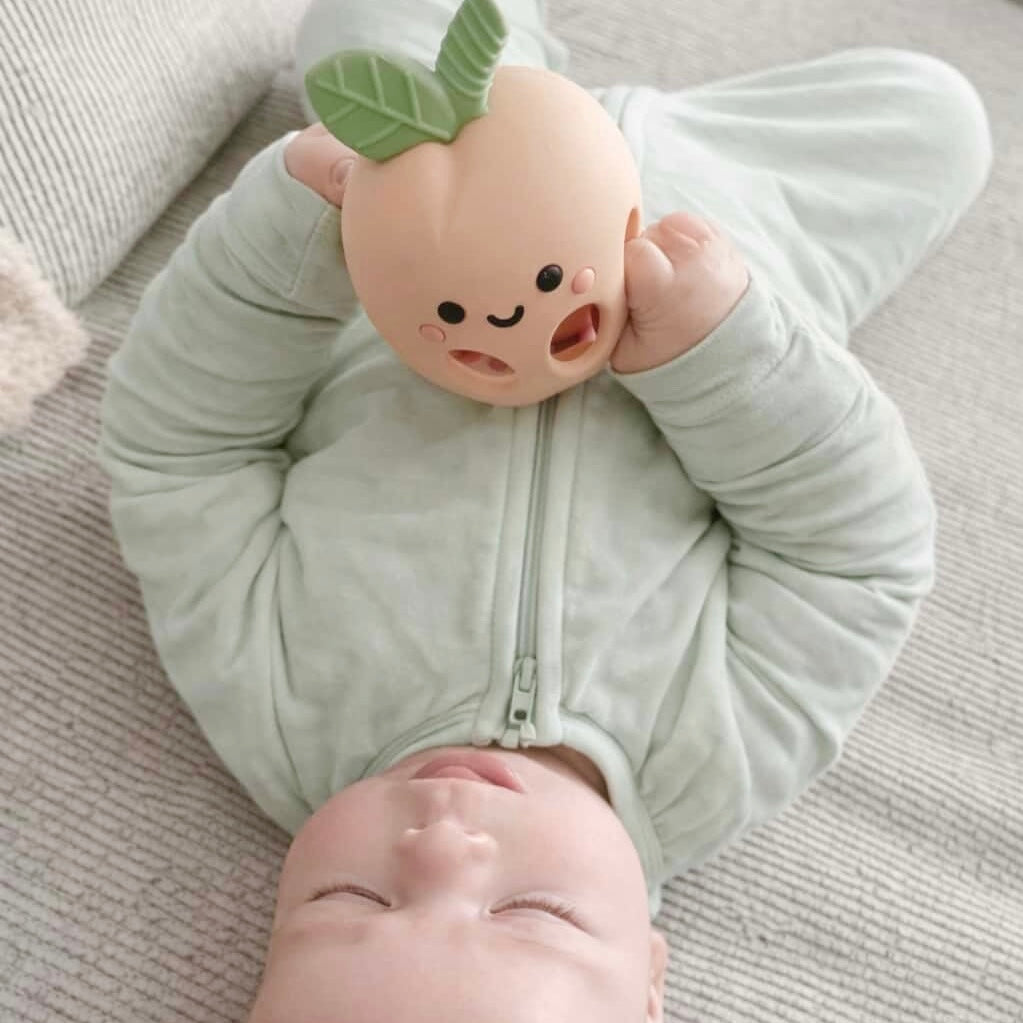 Piper the Peach Blossom Teether — Calla and Friends